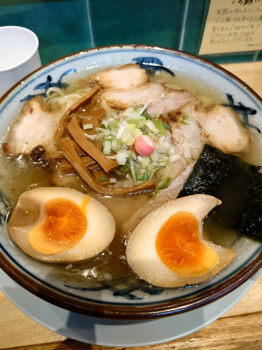 挨拶まわり中のお昼ご飯